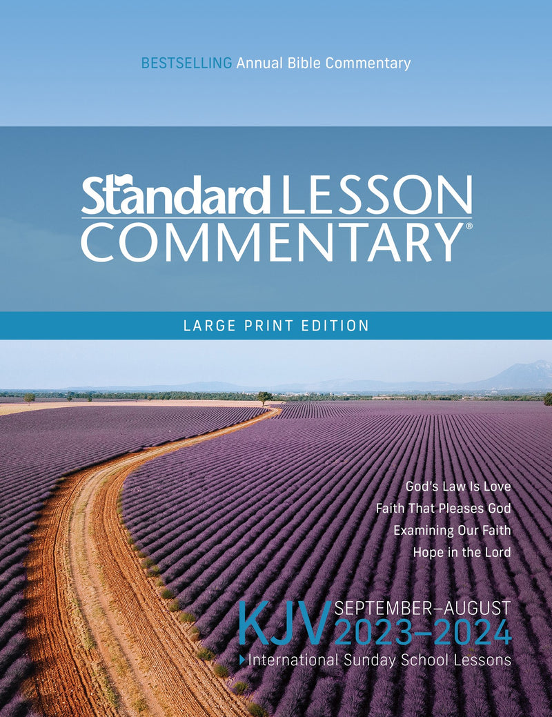 KJV Standard Lesson Commentary 2023-2024-Large Print Edition