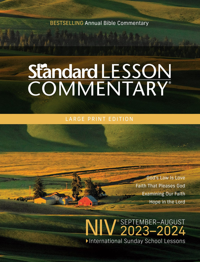 NIV Standard Lesson Commentary 2023-2024-Large Print Edition