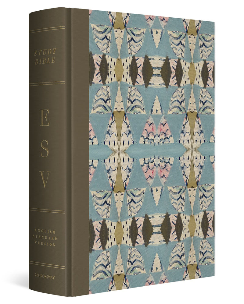 ESV Study Bible  Artist Series (Jessica Dennis Bush/Interlude)-Cloth Over Board