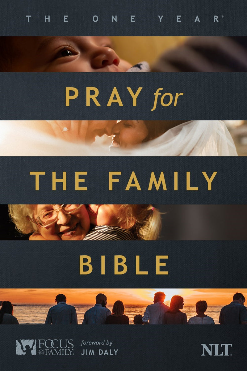 NLT The One Year Pray For The Family Bible-Softcover