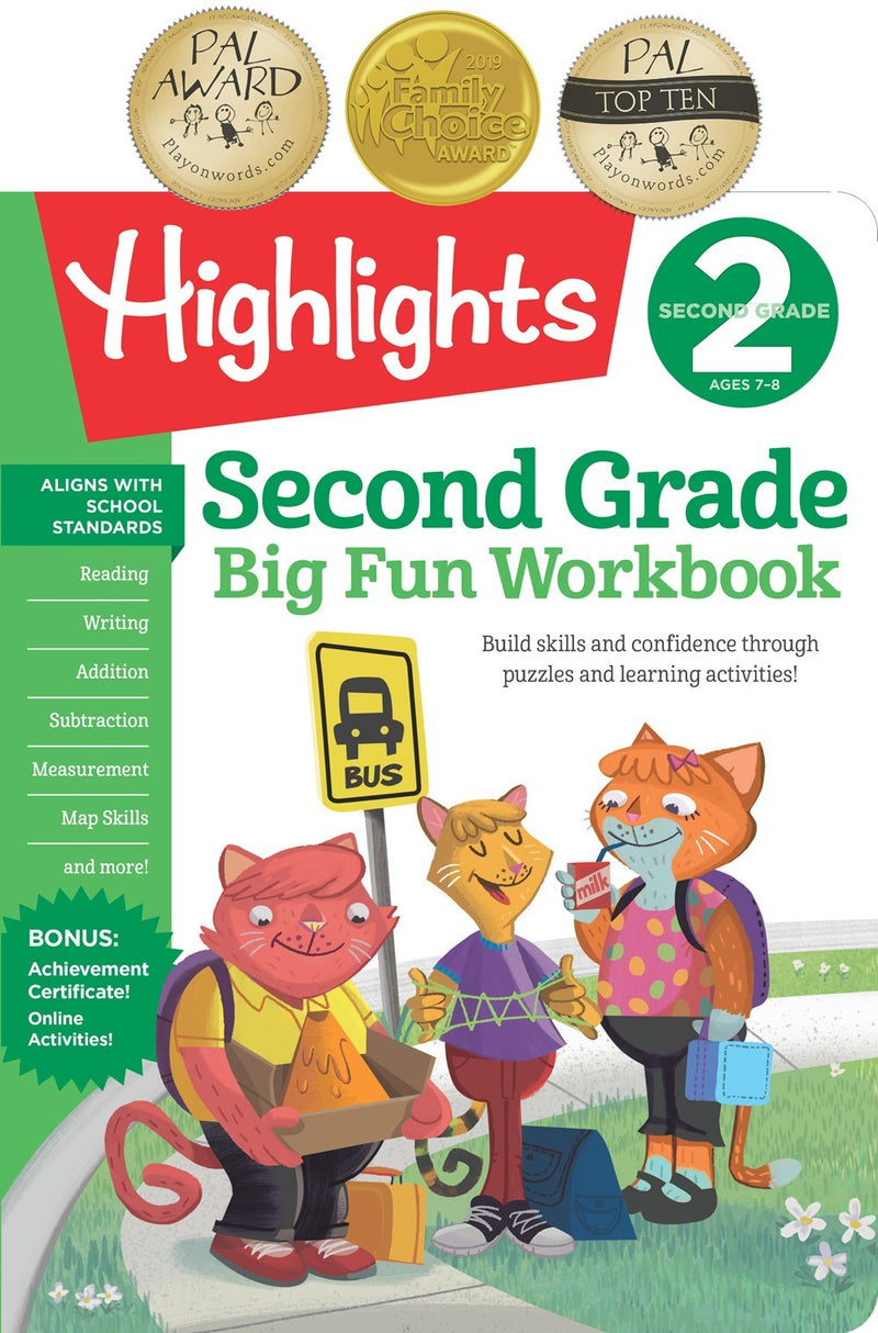 Second Grade Big Fun Workbook (Highlights)