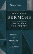 Preparing Sermons from the Page to the Pulpit (Dec 2023)