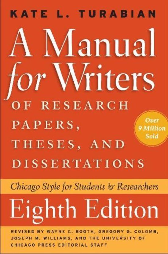 A Manual for Writers of Research Papers,