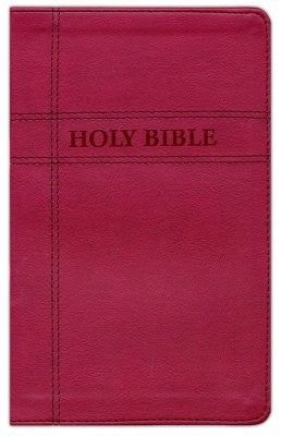 NIV Premium Gift Bible (Comfort Print)-Burgundy Leathersoft