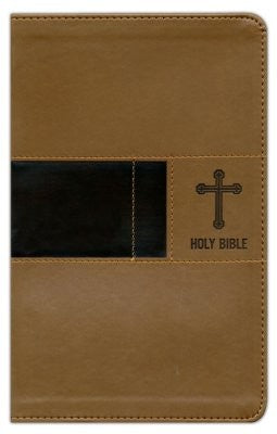 NIV Premium Gift Bible (Comfort Print)-Brown Leathersoft