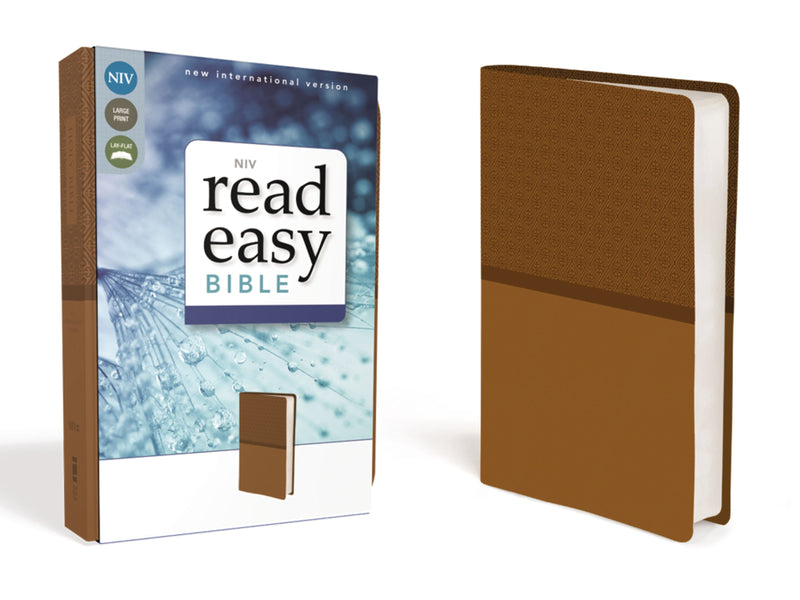 NIV ReadEasy Bible-Tan Duo-Tone