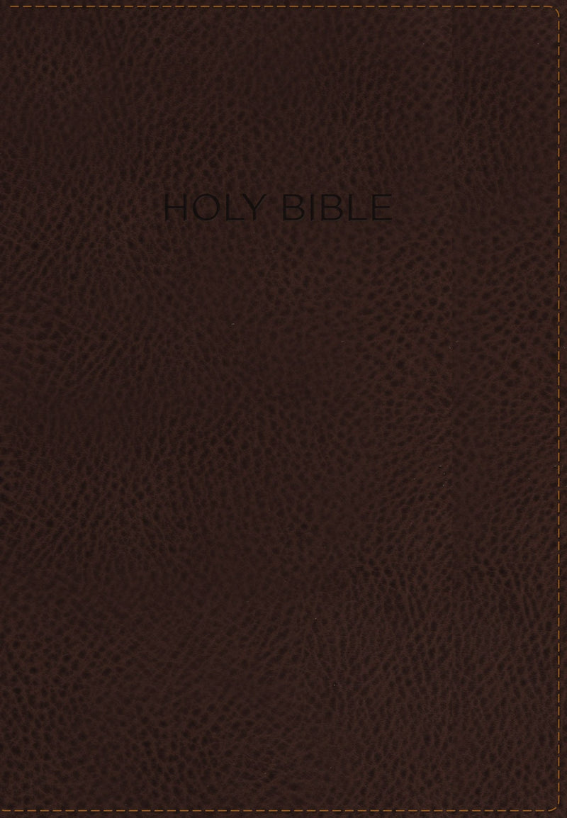 NIV Foundation Study Bible-Earth Brown Duo-Tone Indexed