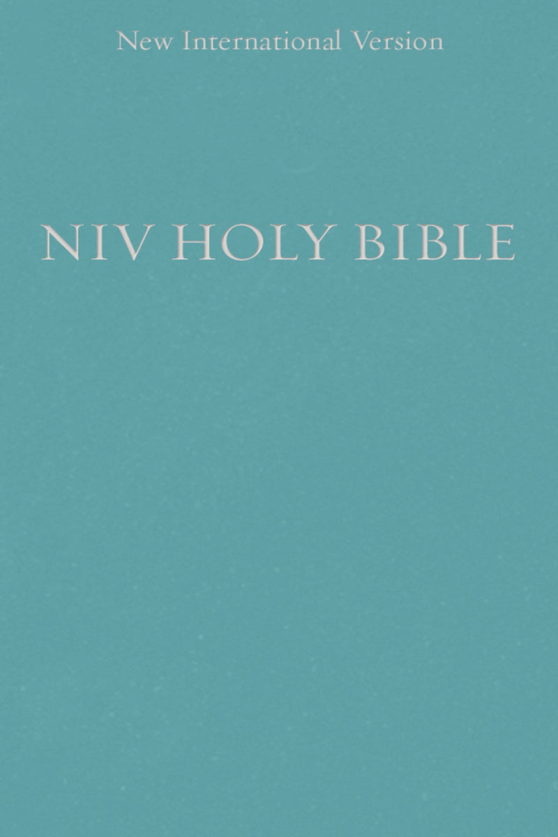 NIV Compact Bible-Turquoise Softcover