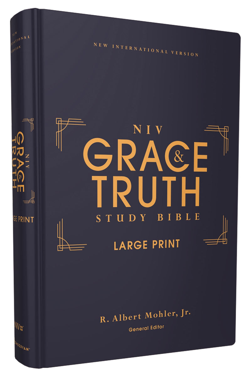 NIV The Grace And Truth Study Bible/Large Print (Comfort Print)-Hardcover