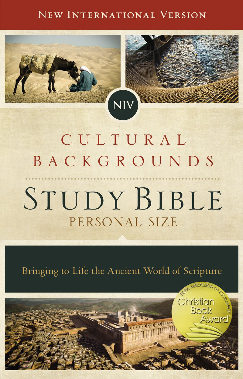 NIV Cultural Backgrounds Study Bible/Personal Size-Hardcover