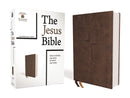 NIV The Jesus Bible (Comfort Print)-Brown Leathersoft Indexed