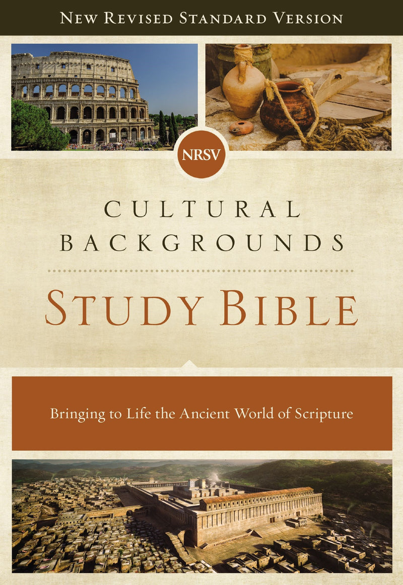 NRSV Cultural Backgrounds Study Bible (Comfort Print)-Hardcover