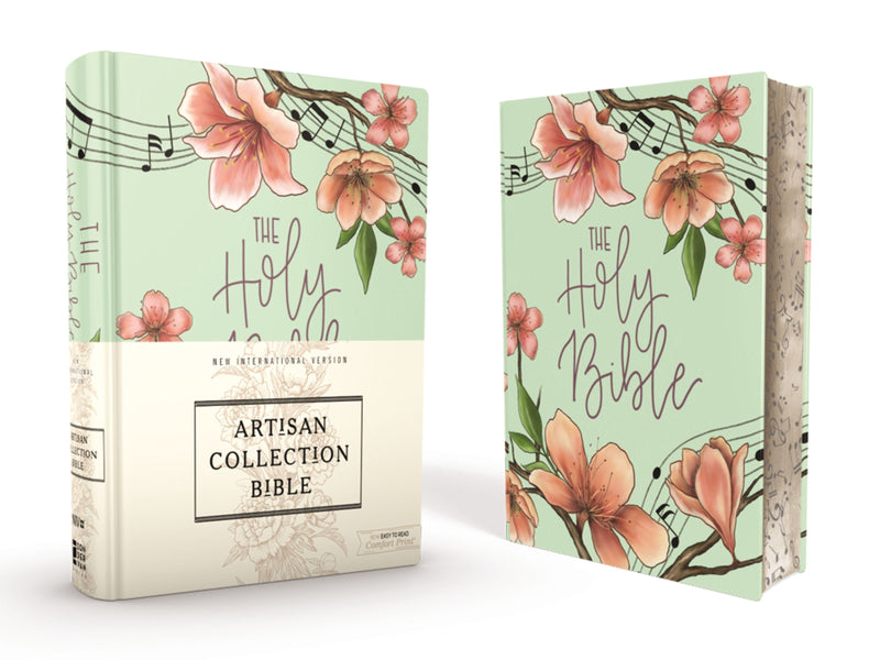 NIV Artisan Collection Bible (Comfort Print)-Turquoise Cloth Over Board