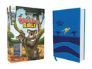 NASB Adventure Bible (Full Color) (Comfort Print)-Blue Leathersoft
