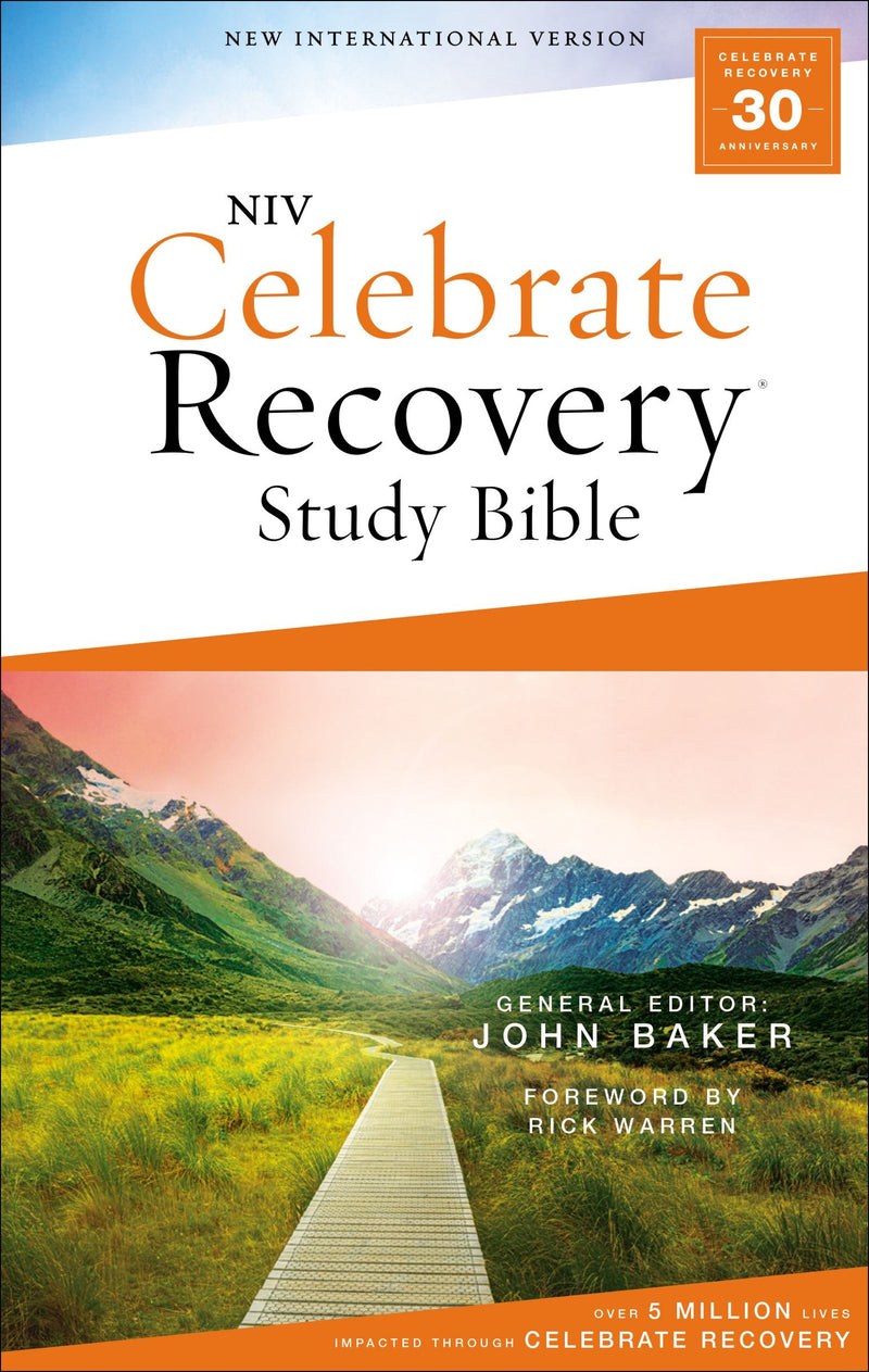 NIV Celebrate Recovery Study Bible (Comfort Print)-Softcover