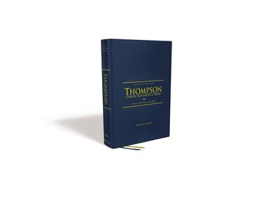 NIV Thompson Chain-Reference Bible (Comfort Print)-Navy Hardcover