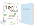 NIV Tiny New Testament-Blue Leather-Look