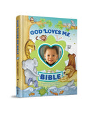 God Loves Me Bible (Newly Illustrated)-Blue