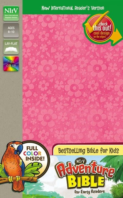 NIrV Adventure Bible For Early Readers (Full Color)-Hot Pink DuoTone