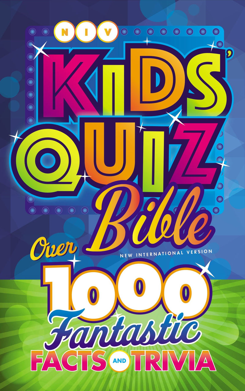 NIV Kids' Quiz Bible (Comfort Print)-Hardcover