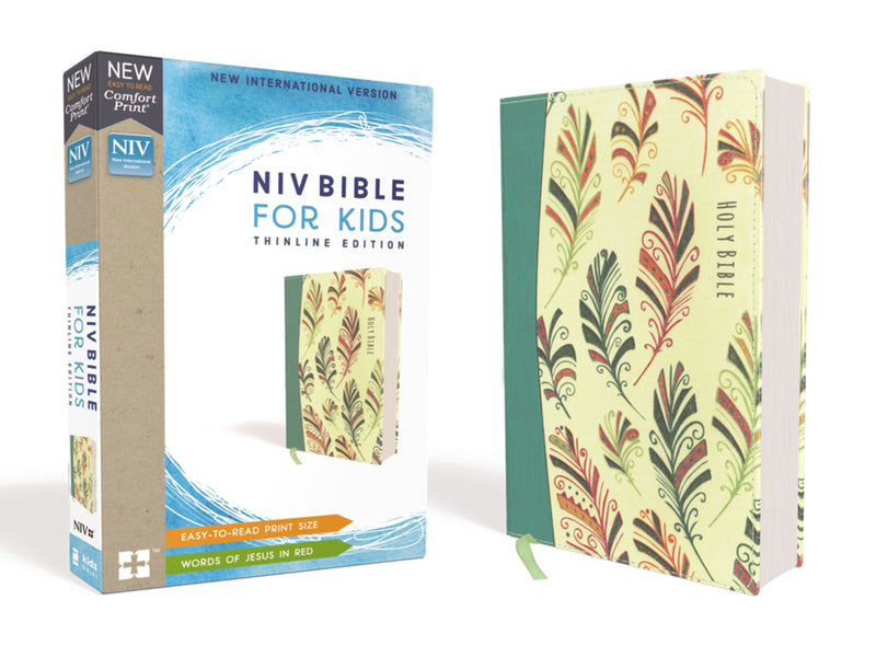 NIV Bible For Kids (Comfort Print)-Teal Flexcover