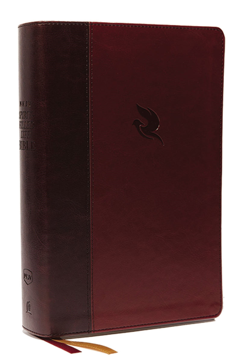 NKJV Spirit-Filled Life Bible (Third Edition) (Comfort Print)-Burgundy Leathersoft 