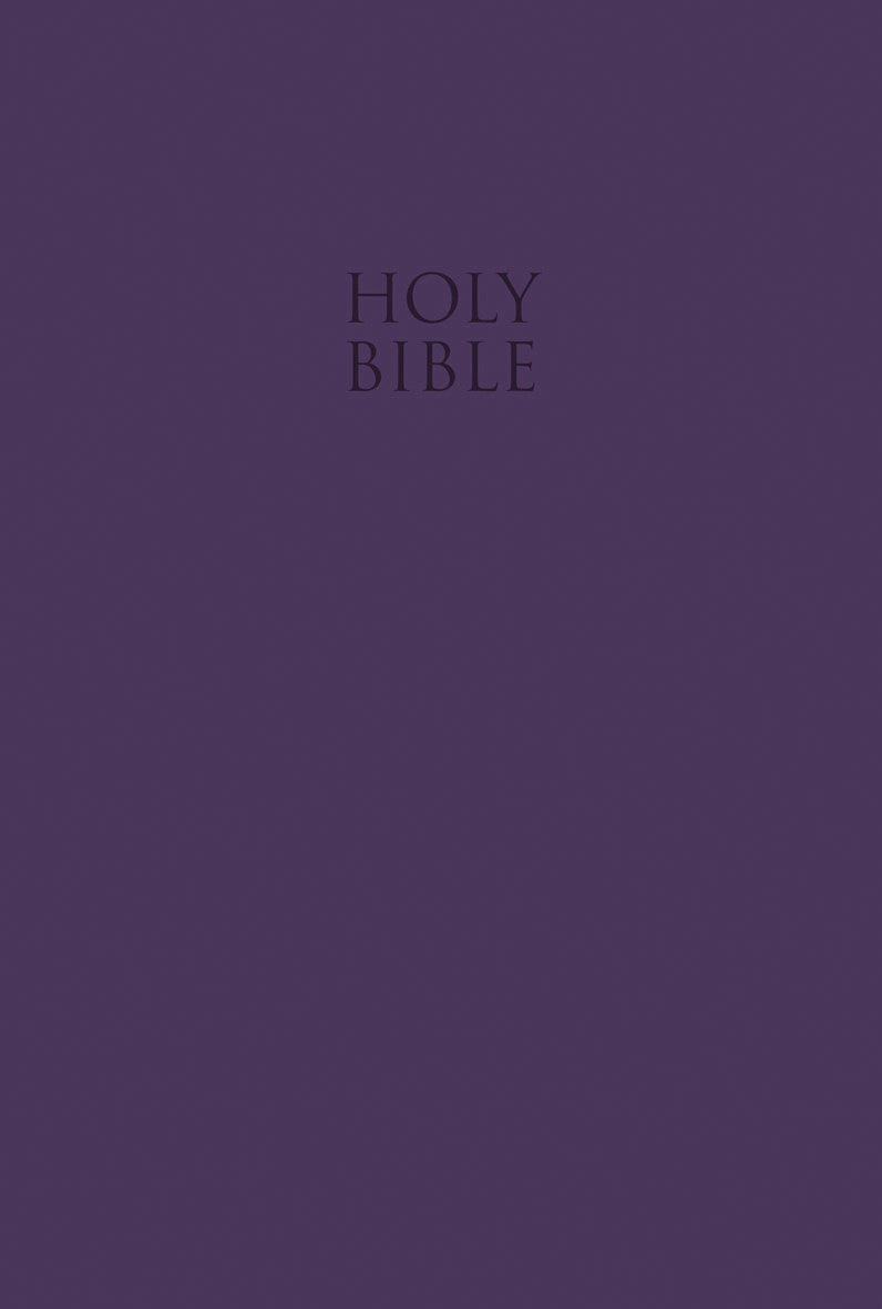 Compact Text Bible - Purple
