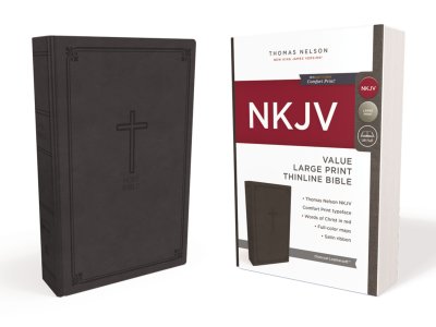 Thinline large pr. Bible -  Black