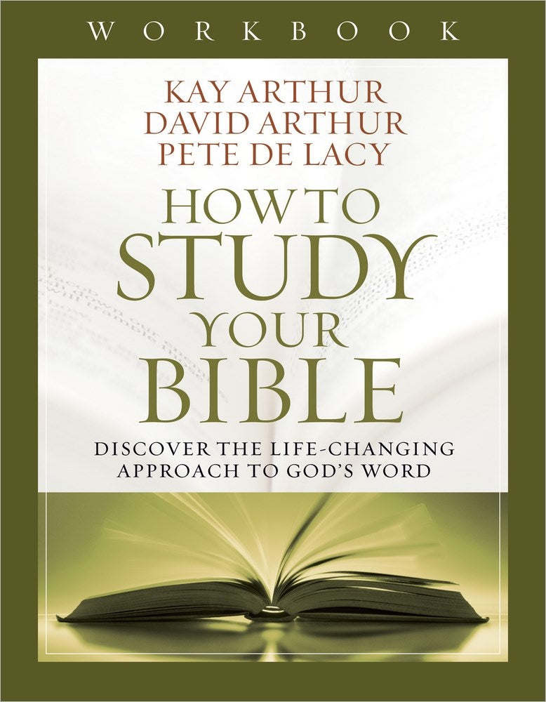 How To Study Your Bible Workbook