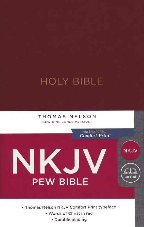 Pew Bible - Burgundy