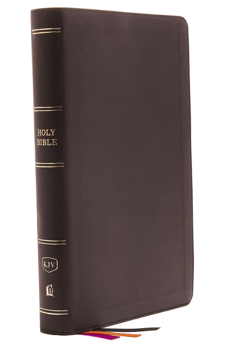 KJV Minister's Bible (Comfort Print)-Black Leathersoft 