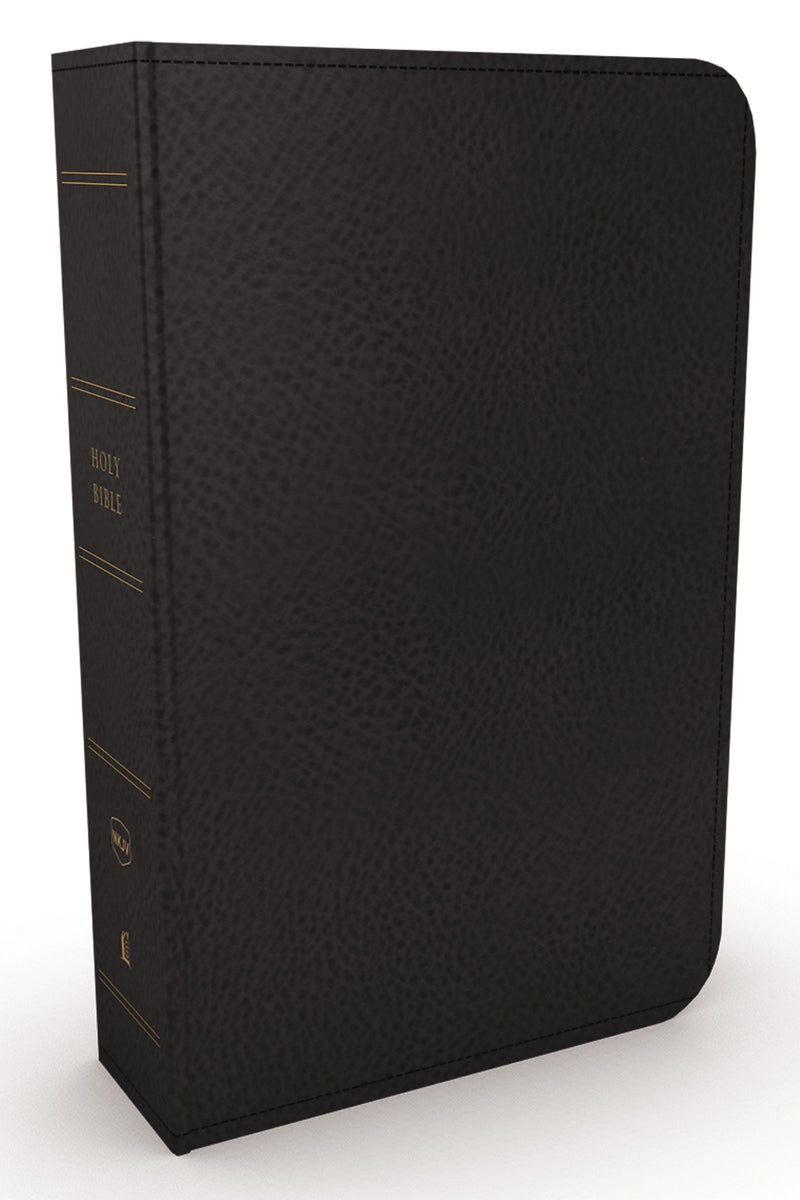 NKJV Minister's Bible (Comfort Print)-Black Leathersoft 