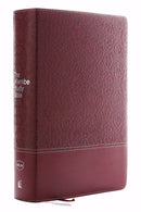 NKJV Wiersbe Study Bible (Comfort Print)-Burgundy Leathersoft