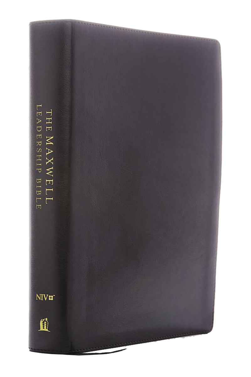 NIV Maxwell Leadership Bible (Third Edition) (Comfort Print)-Burgundy Bonded Leather 