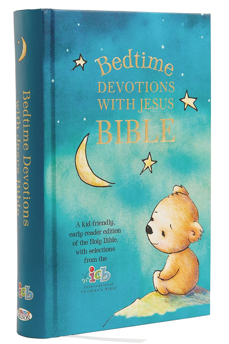 ICB Bedtime Devotions With Jesus Bible-Hardcover