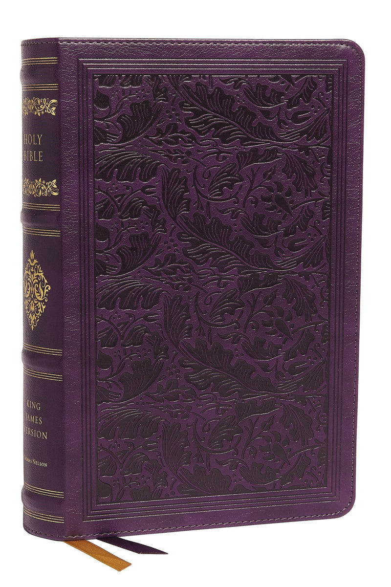 KJV Personal Size Reference Bible  Sovereign Collection (Comfort Print)-Purple Leathersoft