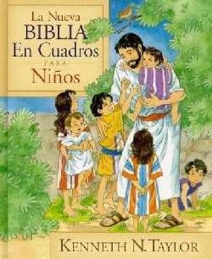 Span-New Bible In Pictures For Little Eyes (La Nueva Biblia En Cuadros Para Ninos)