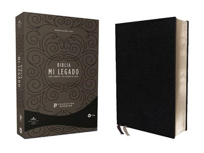 Span-RVR 1960 Single-Column Legacy Bible  Premier Collection (Biblia Mi Legado  Coleccion Premier)-Black Goatskin Le