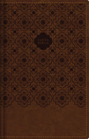 Span-RVR 1960 Large Print Compact Bible (Santa Biblia Letra Grande/Tamano Compacto)-Brown Leathersoft