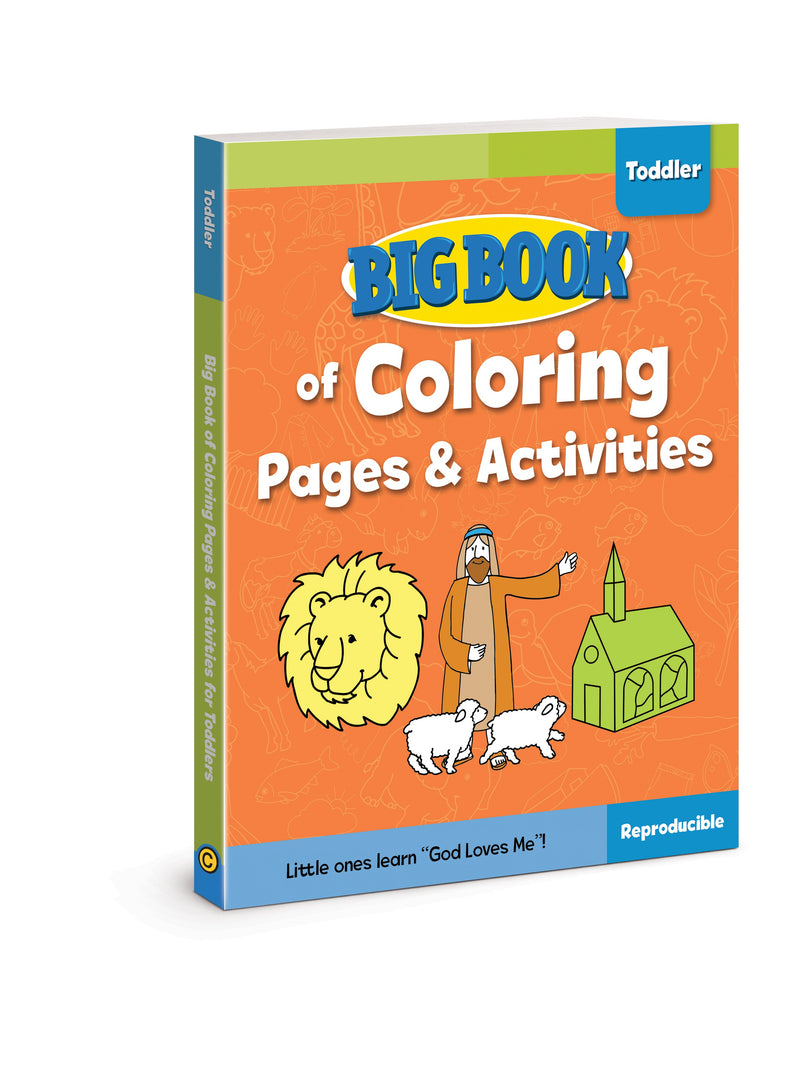 Big Book Of Coloring Pages And Activities For Toddlers 