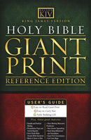 Giant Print Reference Bible-KJV