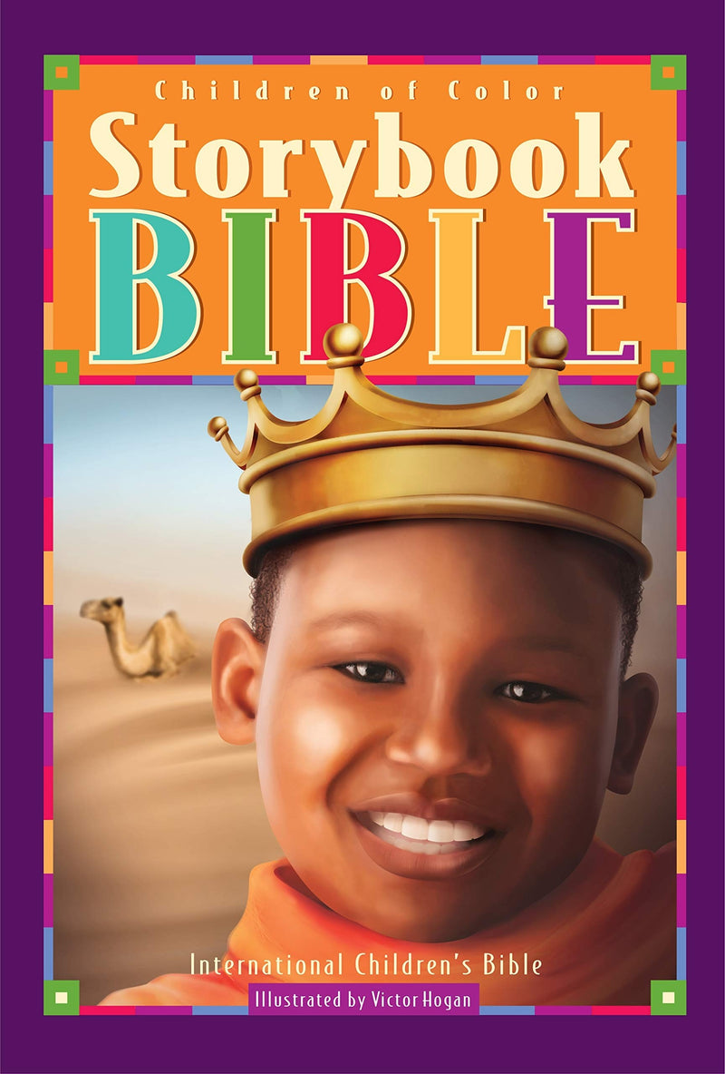 Children Of Color Storybook Bible-ICB (Boy w/Crown Cover)