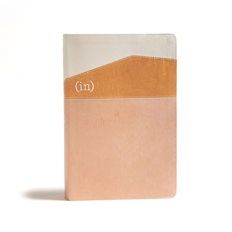 CSB (in)Courage Devotional Bible-Desert/Mustard/Alabaster LeatherTouch