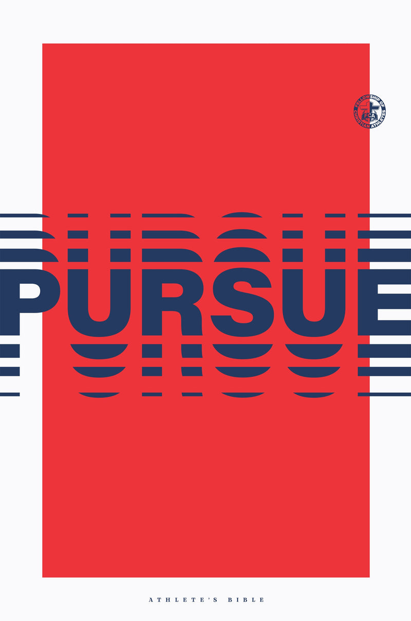 NLT Athlete's Bible: Pursue Edition-Softcover