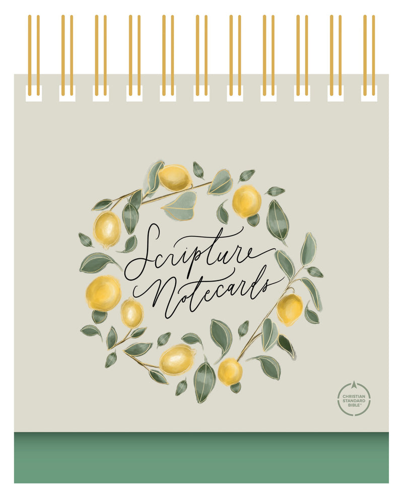 CSB Scripture Notecards  Hosanna Revival Edition-Lemons Cover