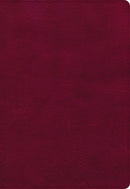 NASB 2020 Super Giant Print Reference Bible-Burgundy LeatherTouch