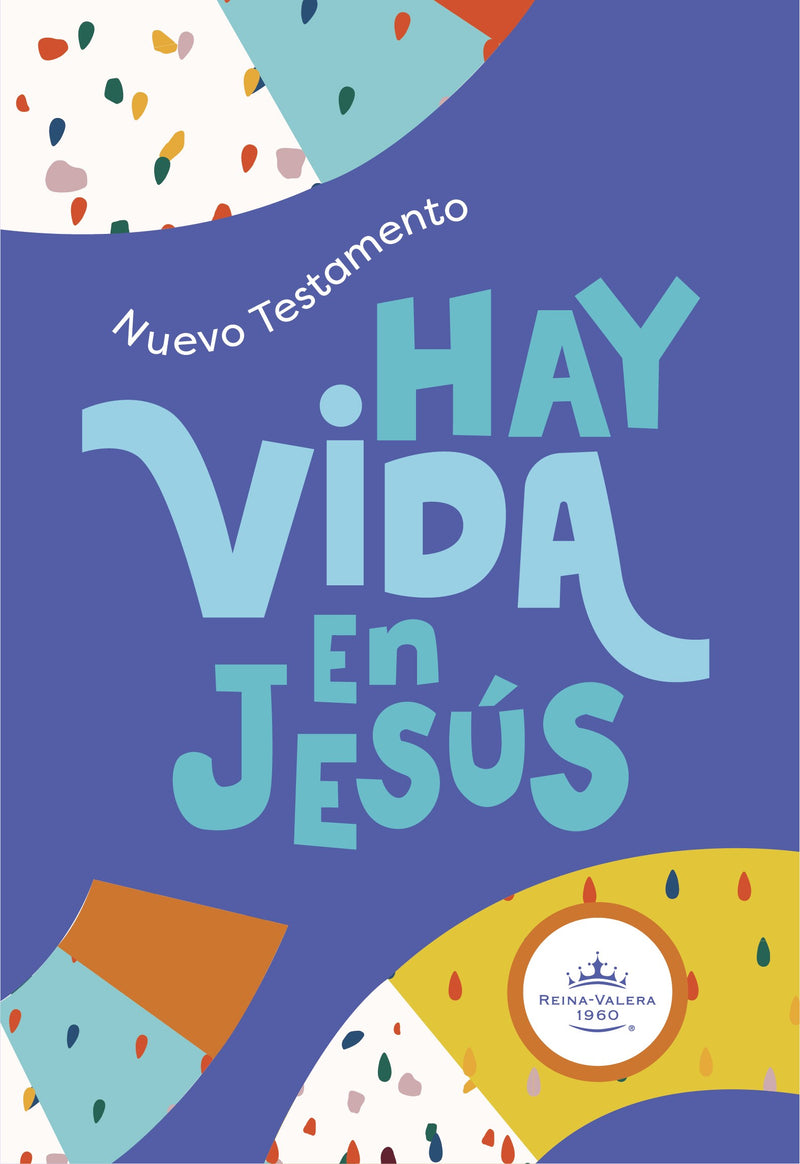 Span-RVR 1960 Life In Jesus New Testament (Nuevo Testamento Hay vida en Jesus)-Blue Softcover