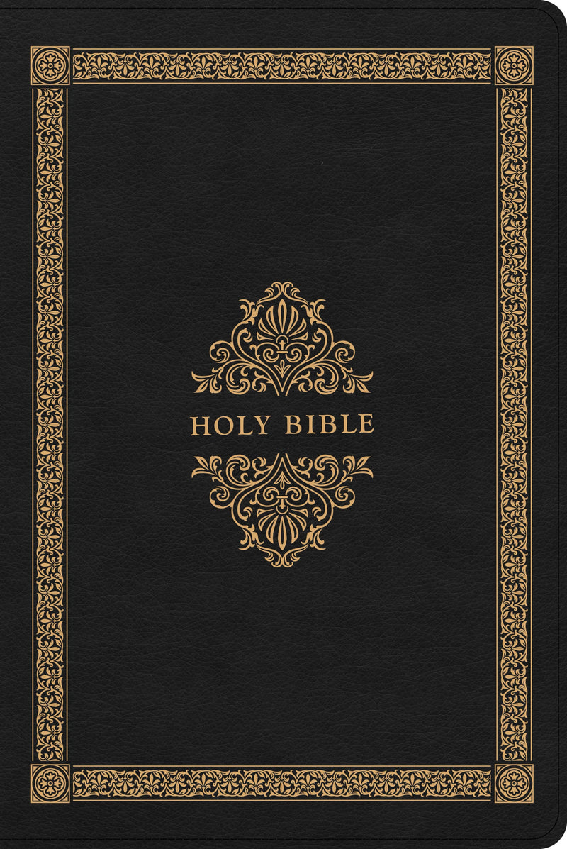 CSB Adorned Bible-Black LeatherTouch