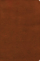 NASB 2020 Giant Print Reference Bible-Burnt Sienna LeatherTouch