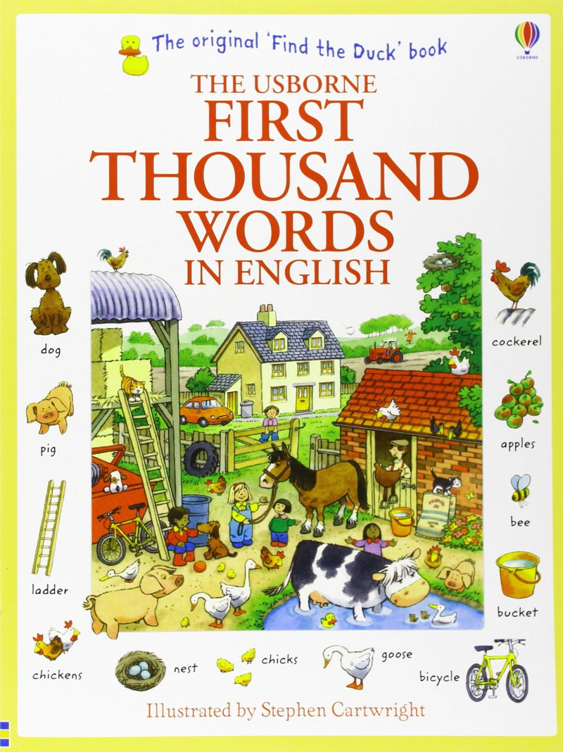 First Thousand Words in English